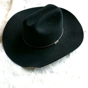 Black Stetson Cowboy Hat
